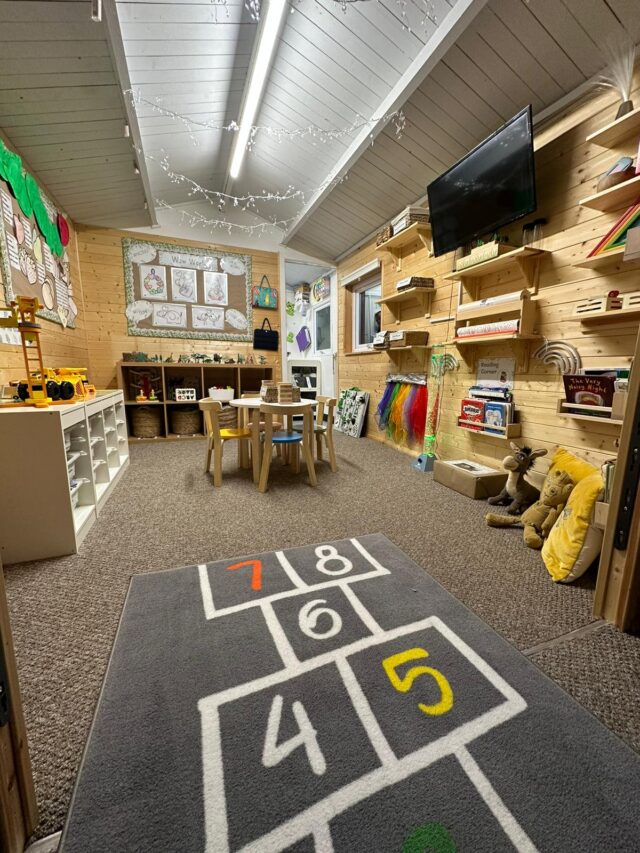 A bright play and learning space at Little Leaps